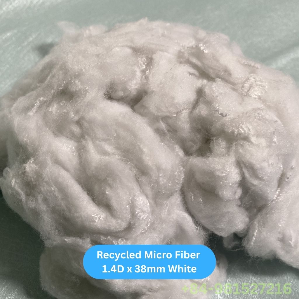 Recycled Micro Fiber 1.4D White