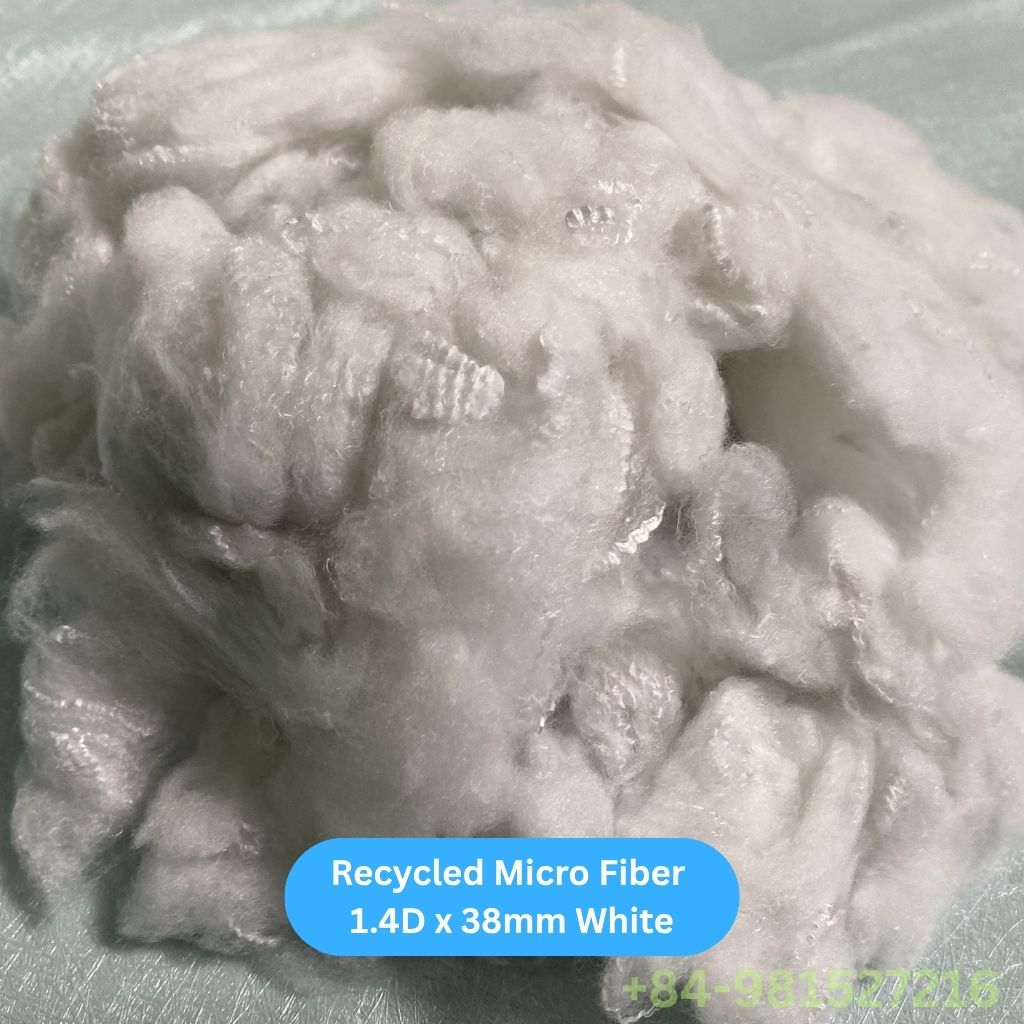 Recycled Micro Fiber 1.4D White