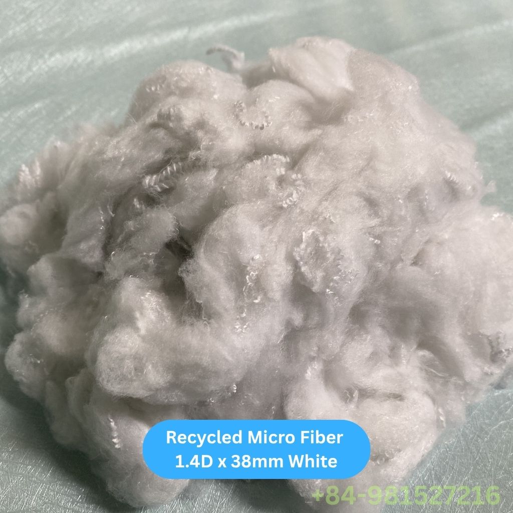 Recycled Micro Fiber 1.4D White