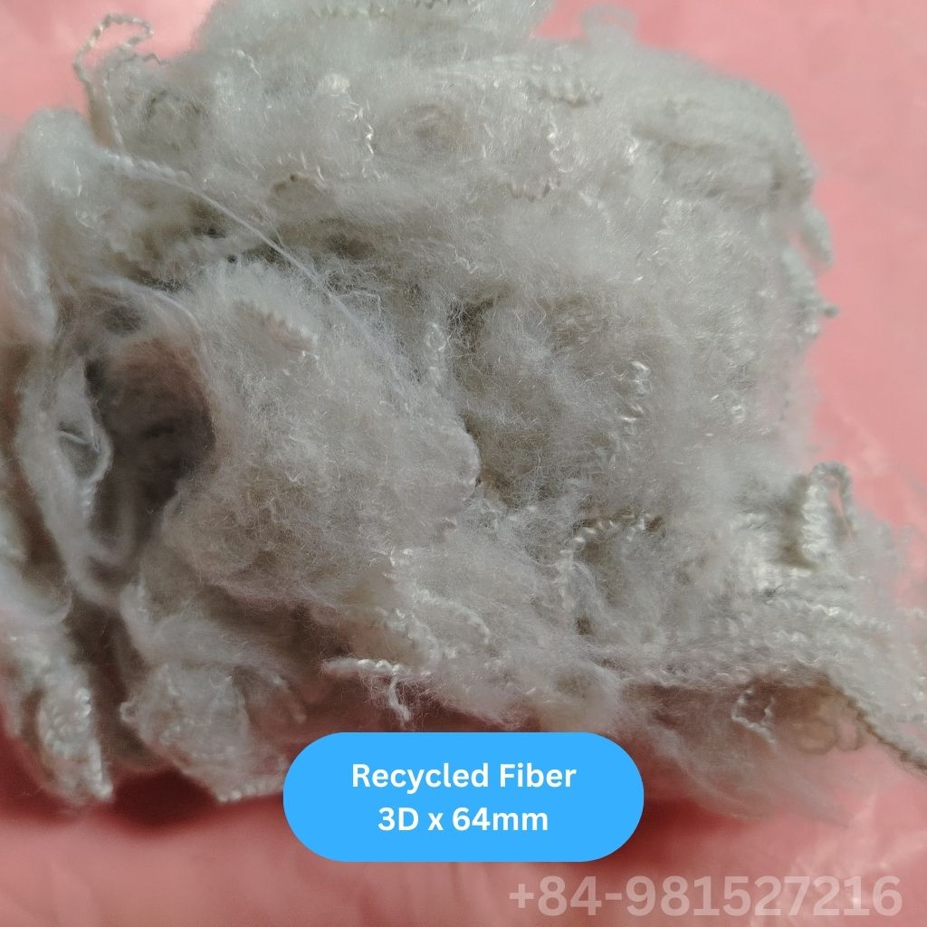 Polyester Fiber 3D White