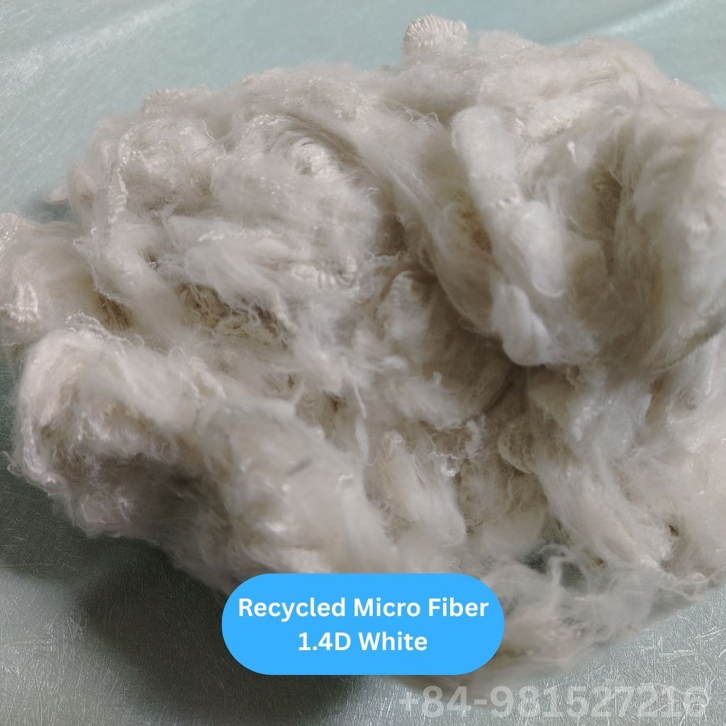 Recycled Micro Fiber 1.4D White