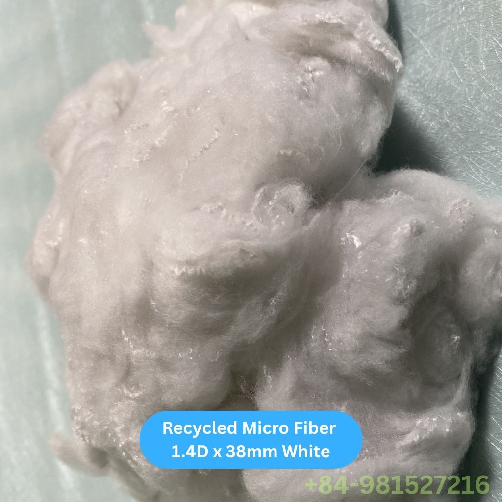Recycled Micro Fiber 1.4D White