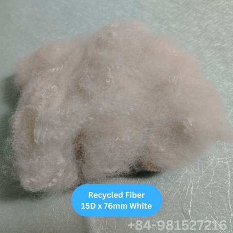 Recycled Fiber 15D White