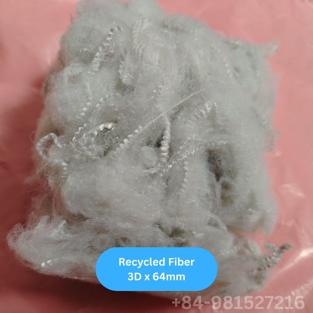 Polyester Fiber 3D White