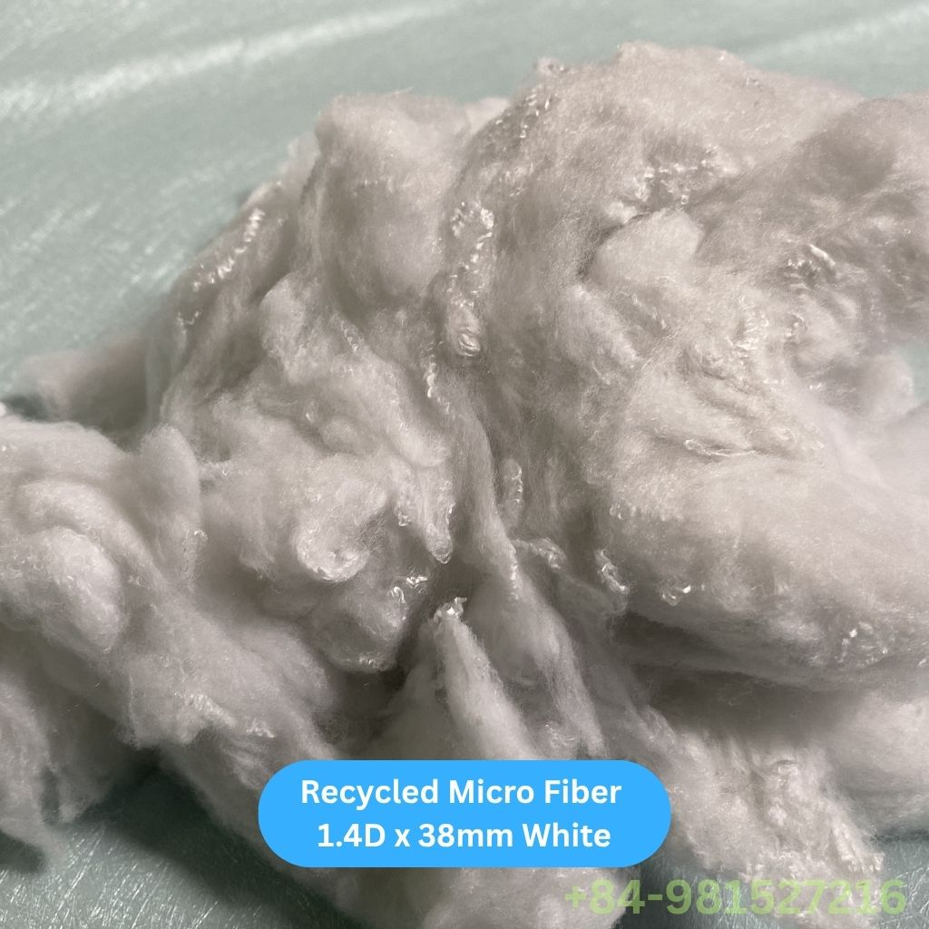 Recycled Micro Fiber 1.4D White