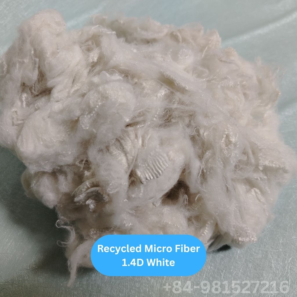 Recycled Micro Fiber 1.4D White