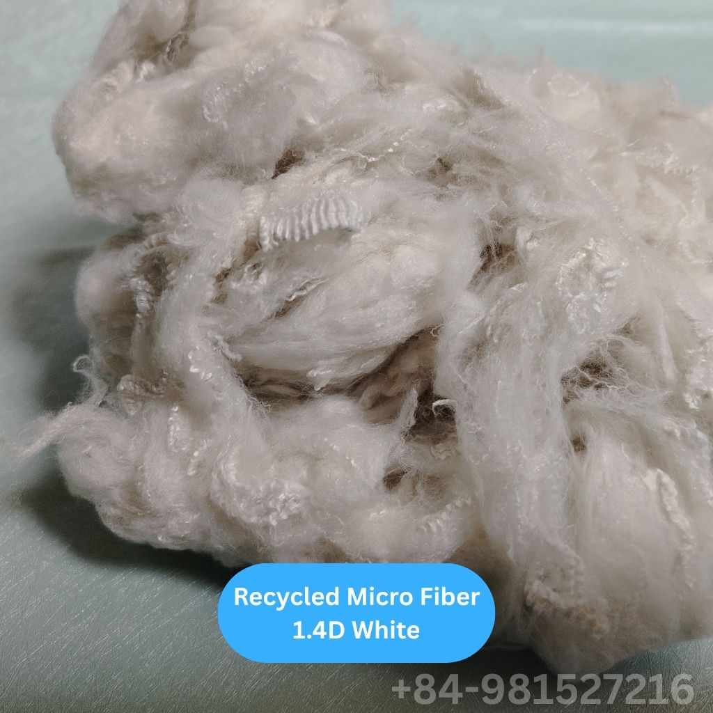 Recycled Micro Fiber 1.4D White