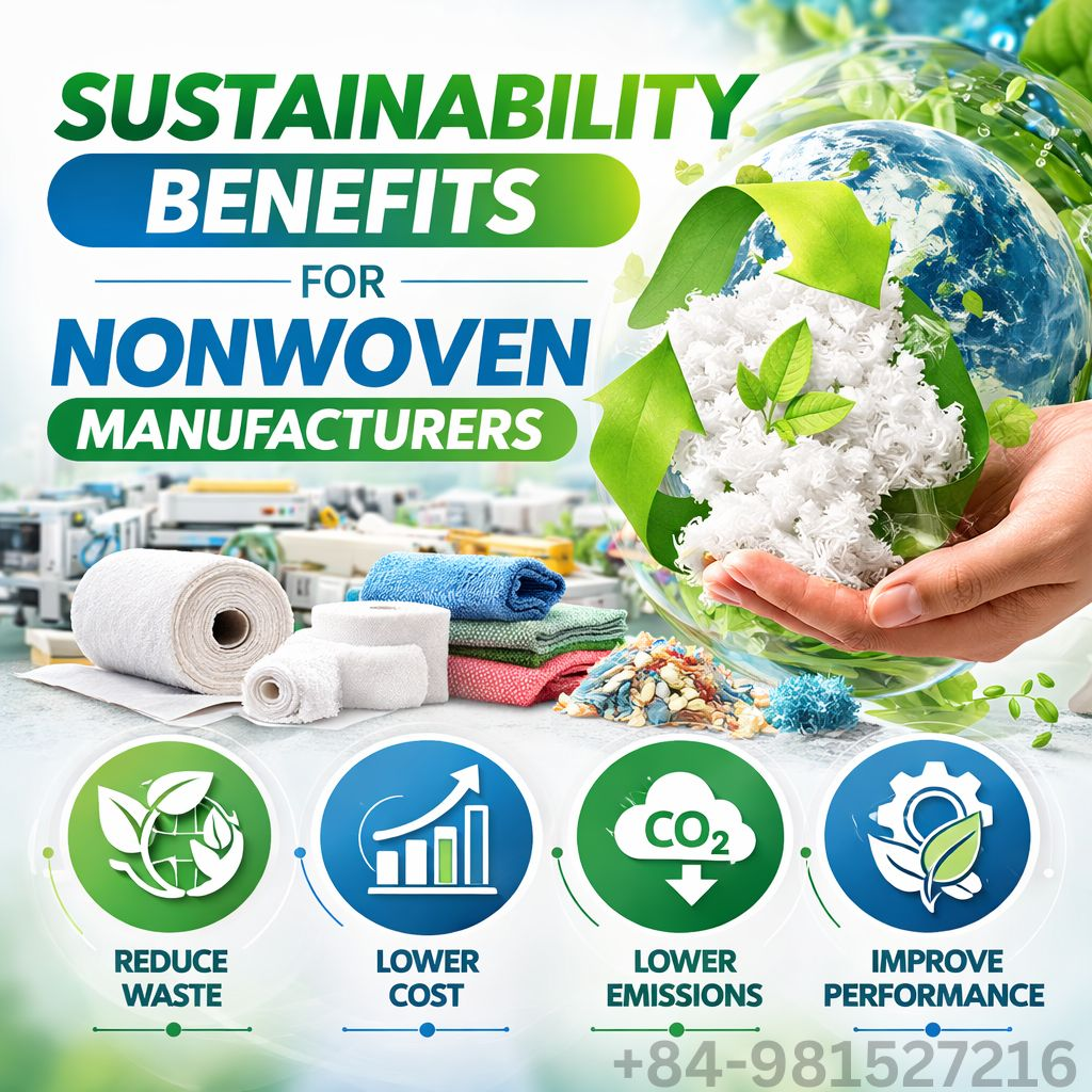 Sustainability Benefits for Nonwoven Manufacturers