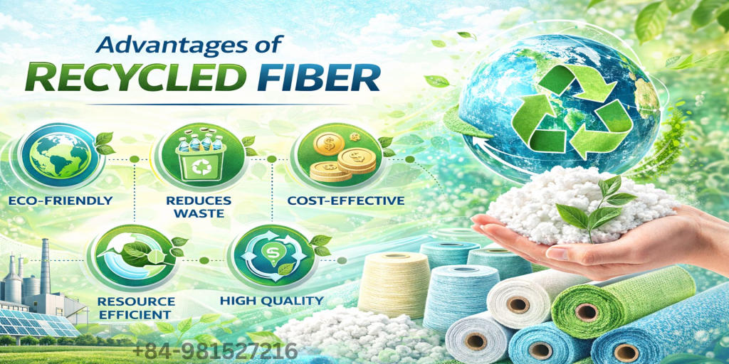 advantages of recycled fiber
