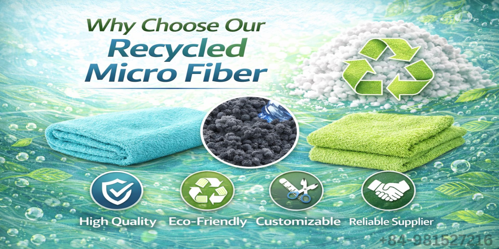 Why choose our recycled micro fiber
