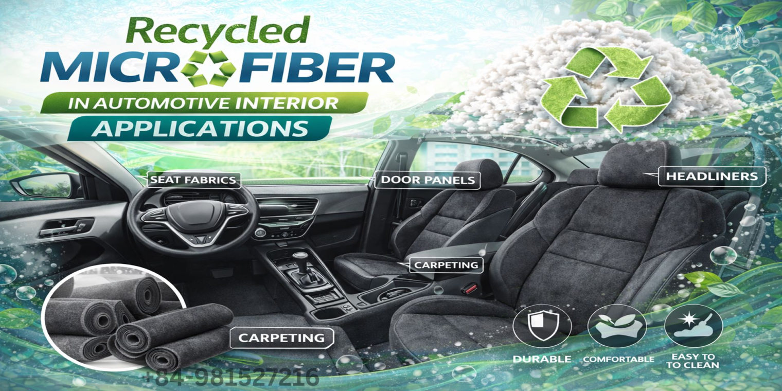 Recycled Micro Fiber in Automotive Interior Applications