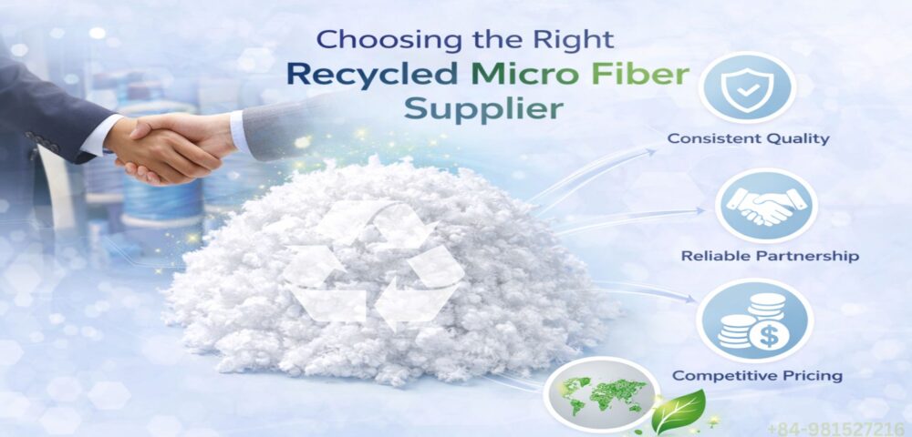 Choosing the Right Recycled Micro Fiber Supplier