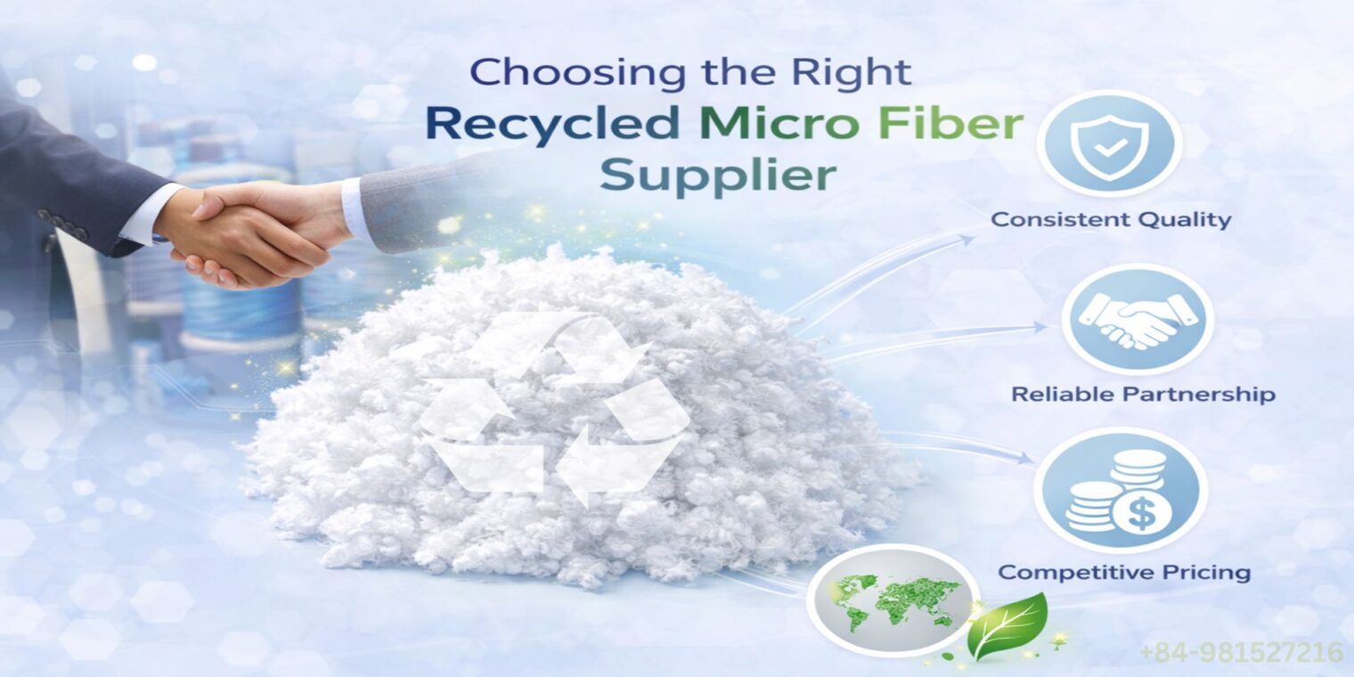 Choosing the Right Recycled Micro Fiber Supplier
