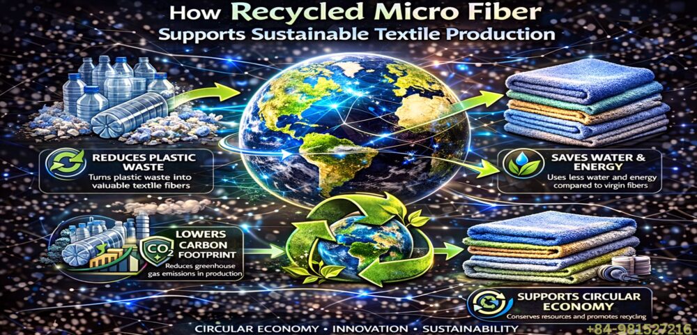 How Recycled Micro Fiber Supports Sustainable Textile Production