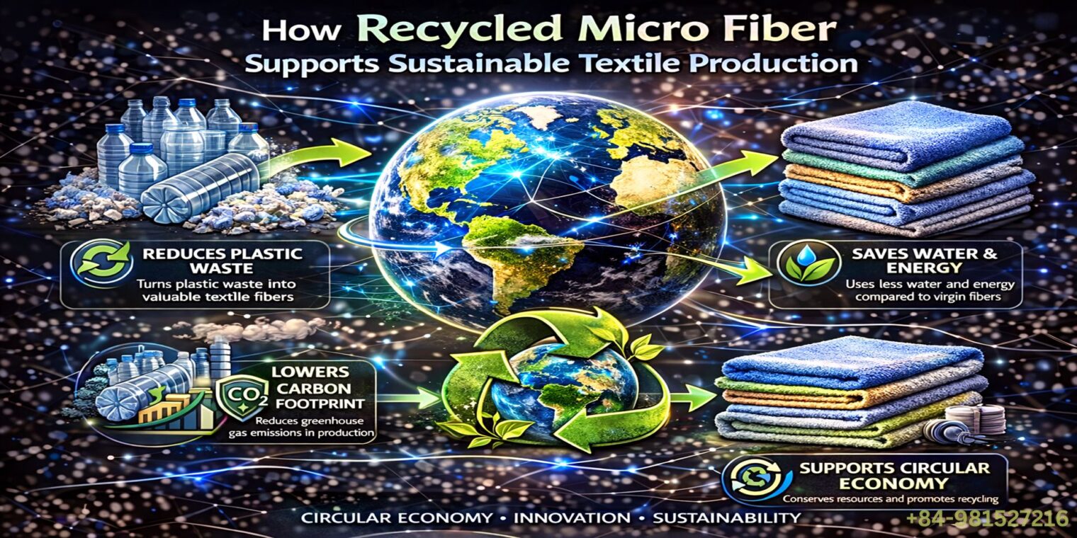 How Recycled Micro Fiber Supports Sustainable Textile Production