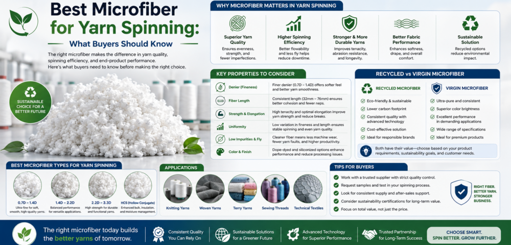 Best Microfiber for Yarn Spinning: What Buyers Should Know
