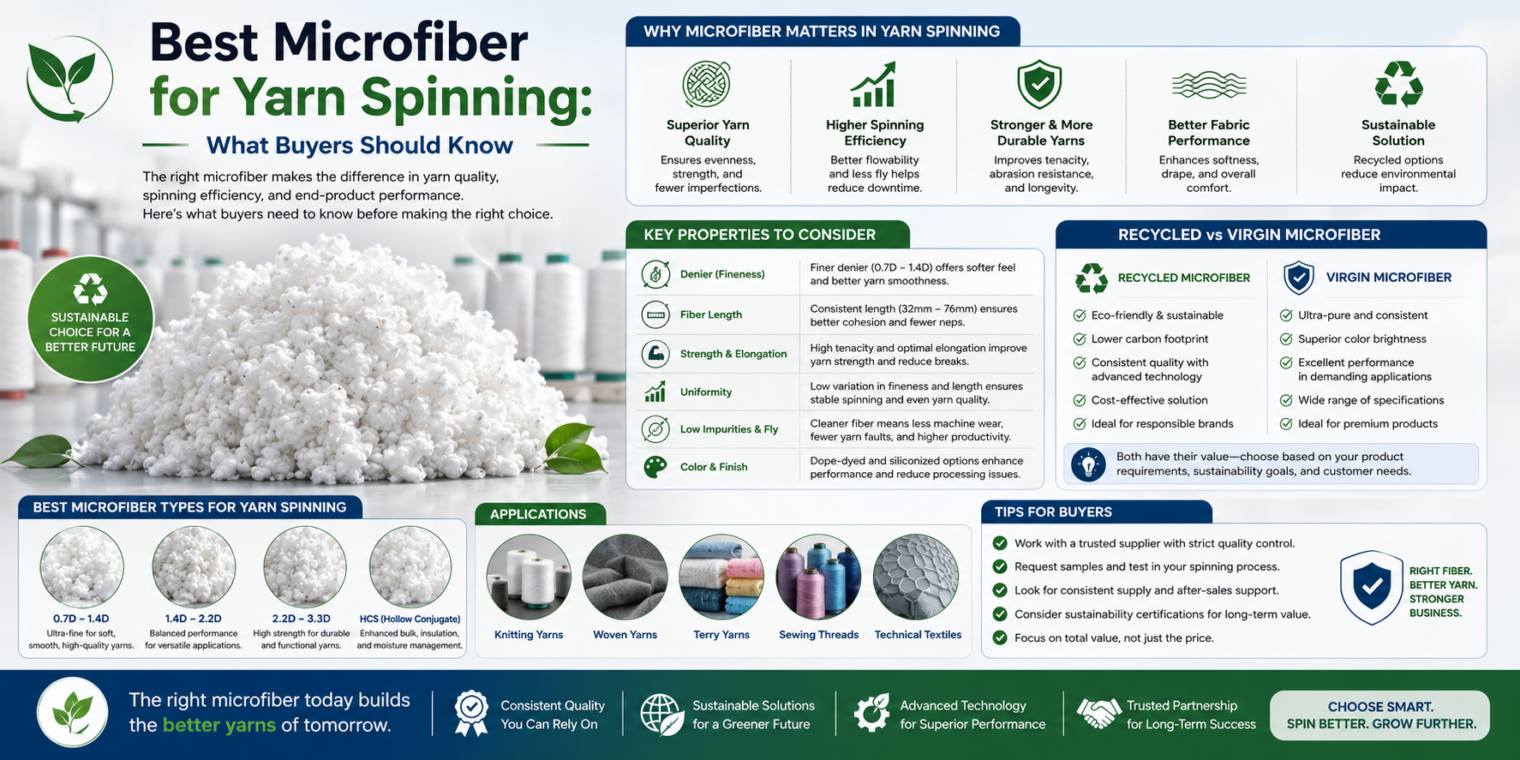 Best Microfiber for Yarn Spinning: What Buyers Should Know