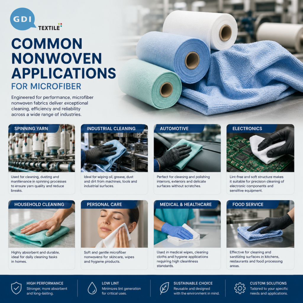 What is Microfiber for Nonwoven