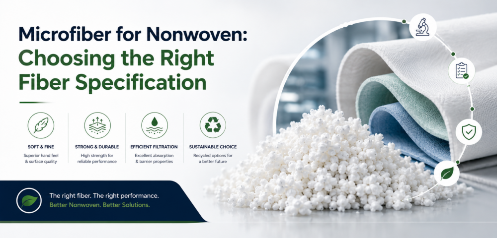 Microfiber for Nonwoven: Choosing the Right Fiber Specification