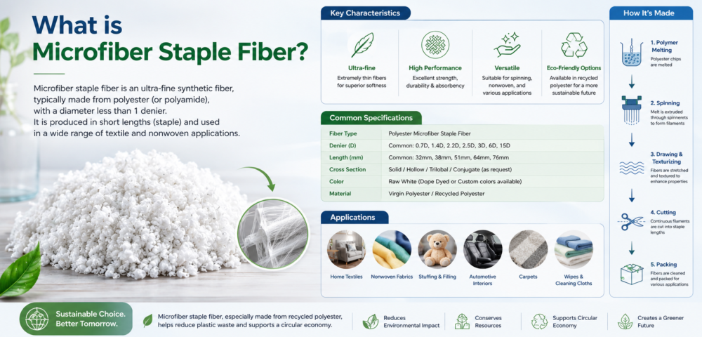What is Microfiber Staple Fiber?