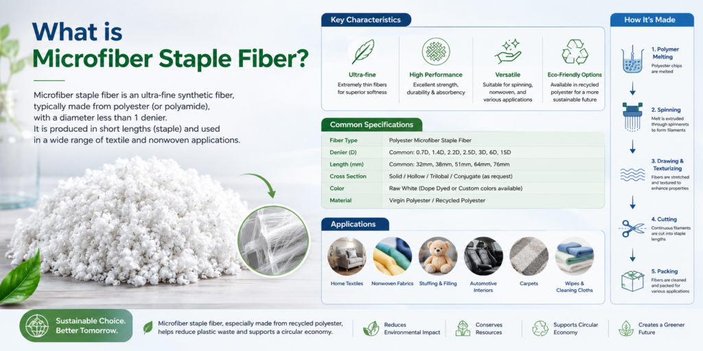 What is Microfiber Staple Fiber