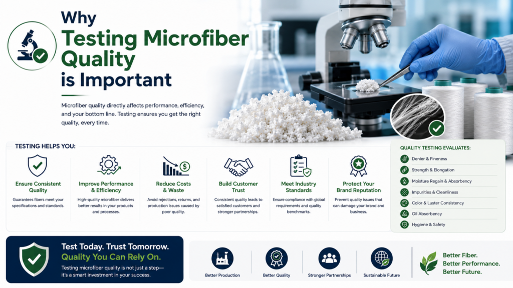 Why Testing Microfiber Quality is Important