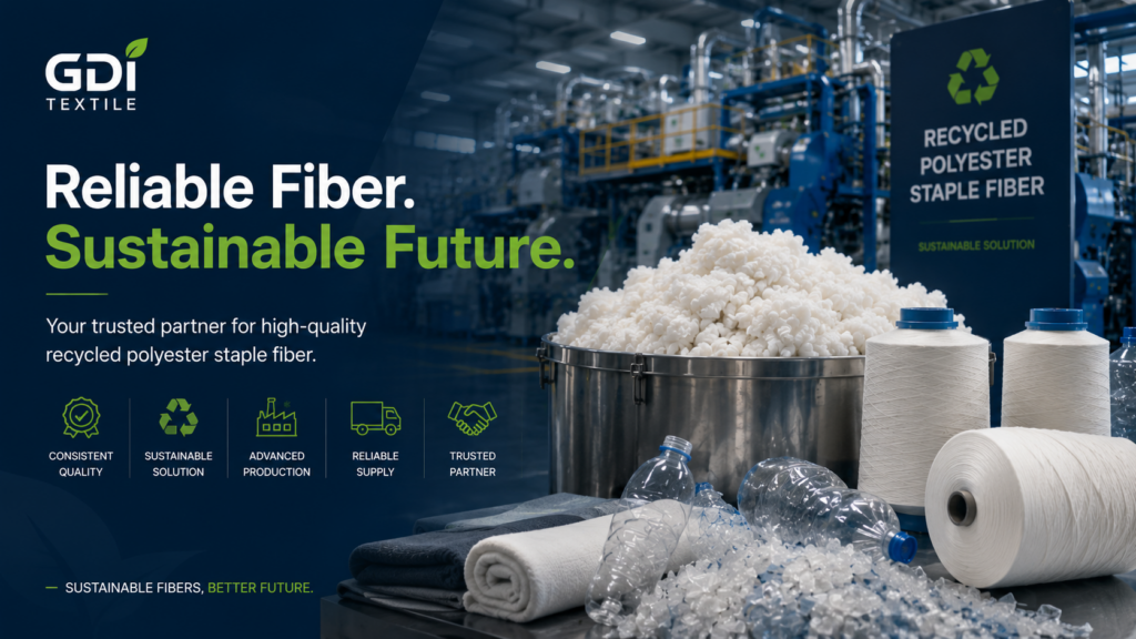 recycled polyester staple fiber supplier begin