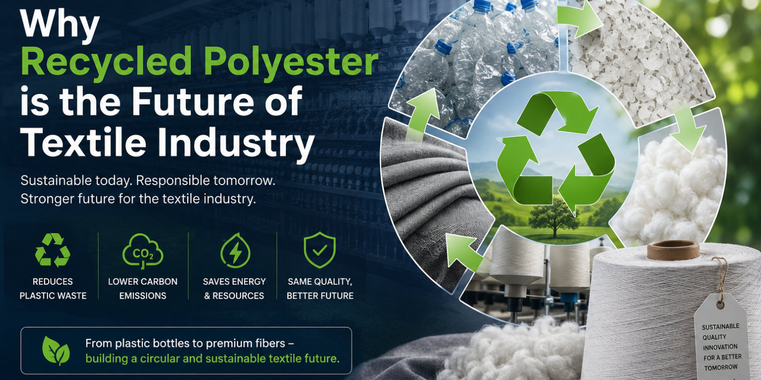 Why Recycled Polyester Staple Fiber is the Future of the Textile Industry