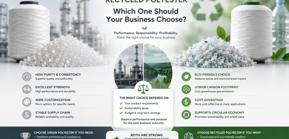 Virgin Polyester vs Recycled Polyester: Which One Should Your Business Choose?