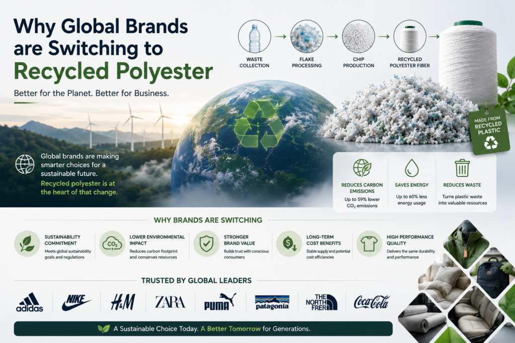 Why Global Brands are Switching to Recycled Polyester