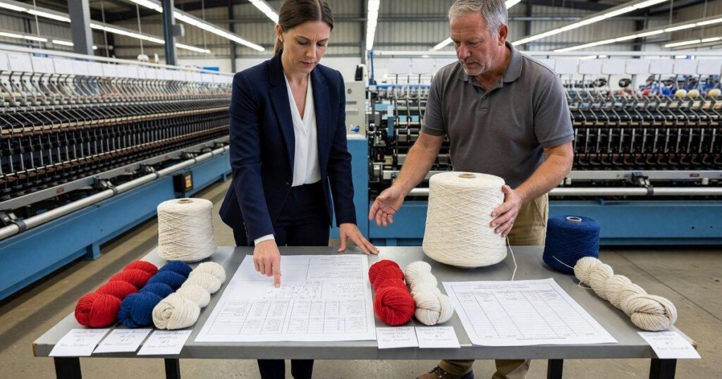 Comparing recycled polyester staple fiber supplier quotations