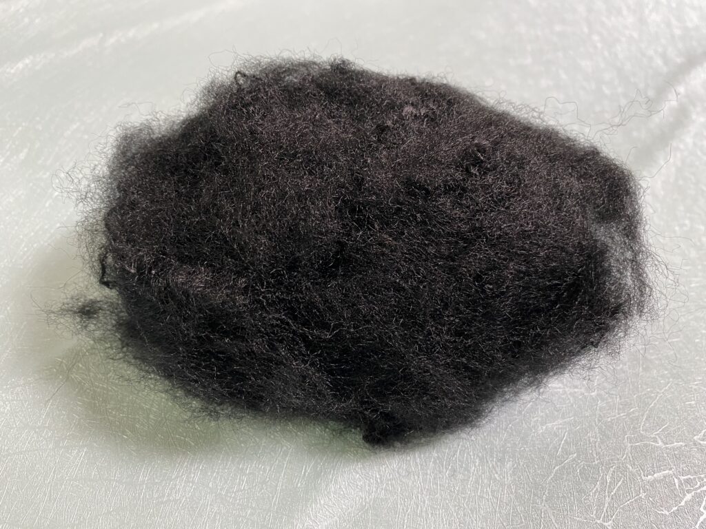 15D 76 Black Fibers