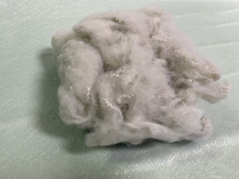 6D × 64mm Recycled Polyester Staple Fiber