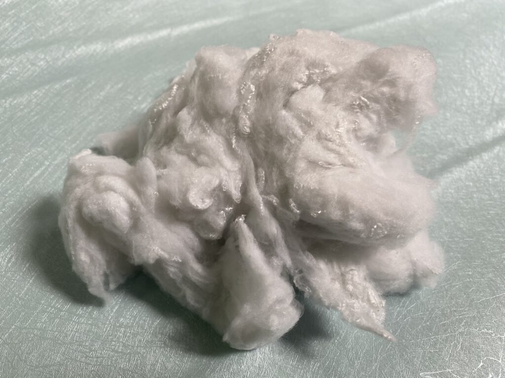 Recycled Polyester Fiber for Blended Yarn Production