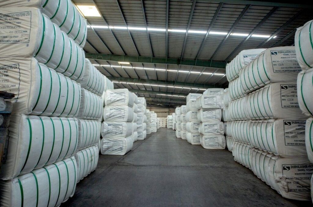 Packaging, Shipping and Export Documents for Recycled Polyester Staple Fiber