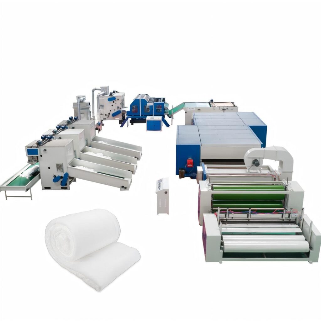 Solid Fiber in Mattress Padding Application