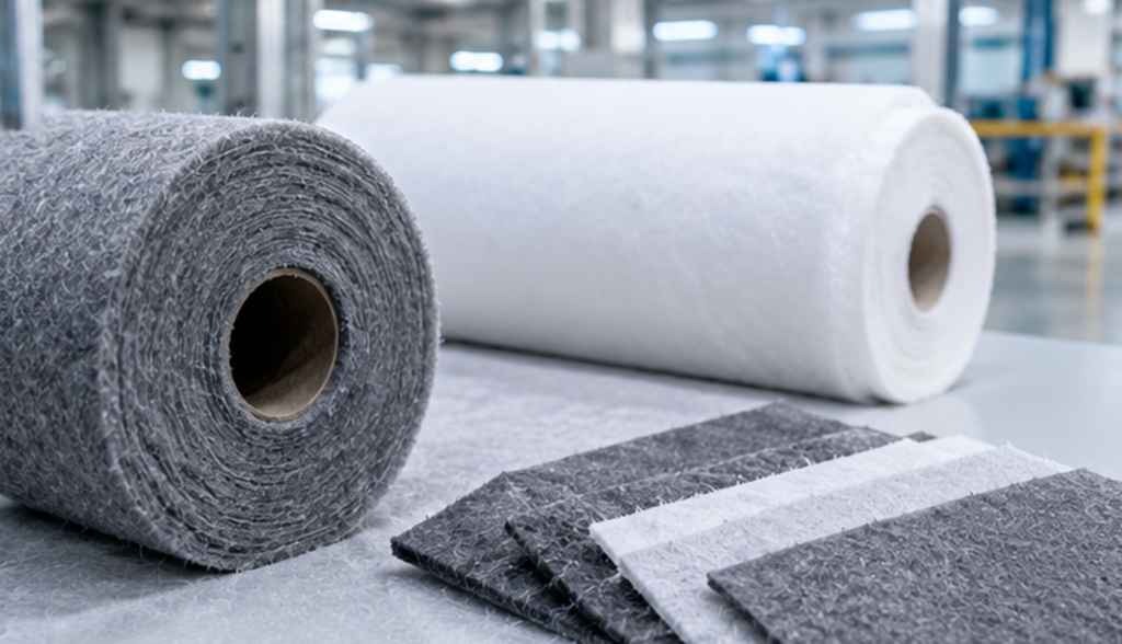 needle punched polyester nonwoven felt